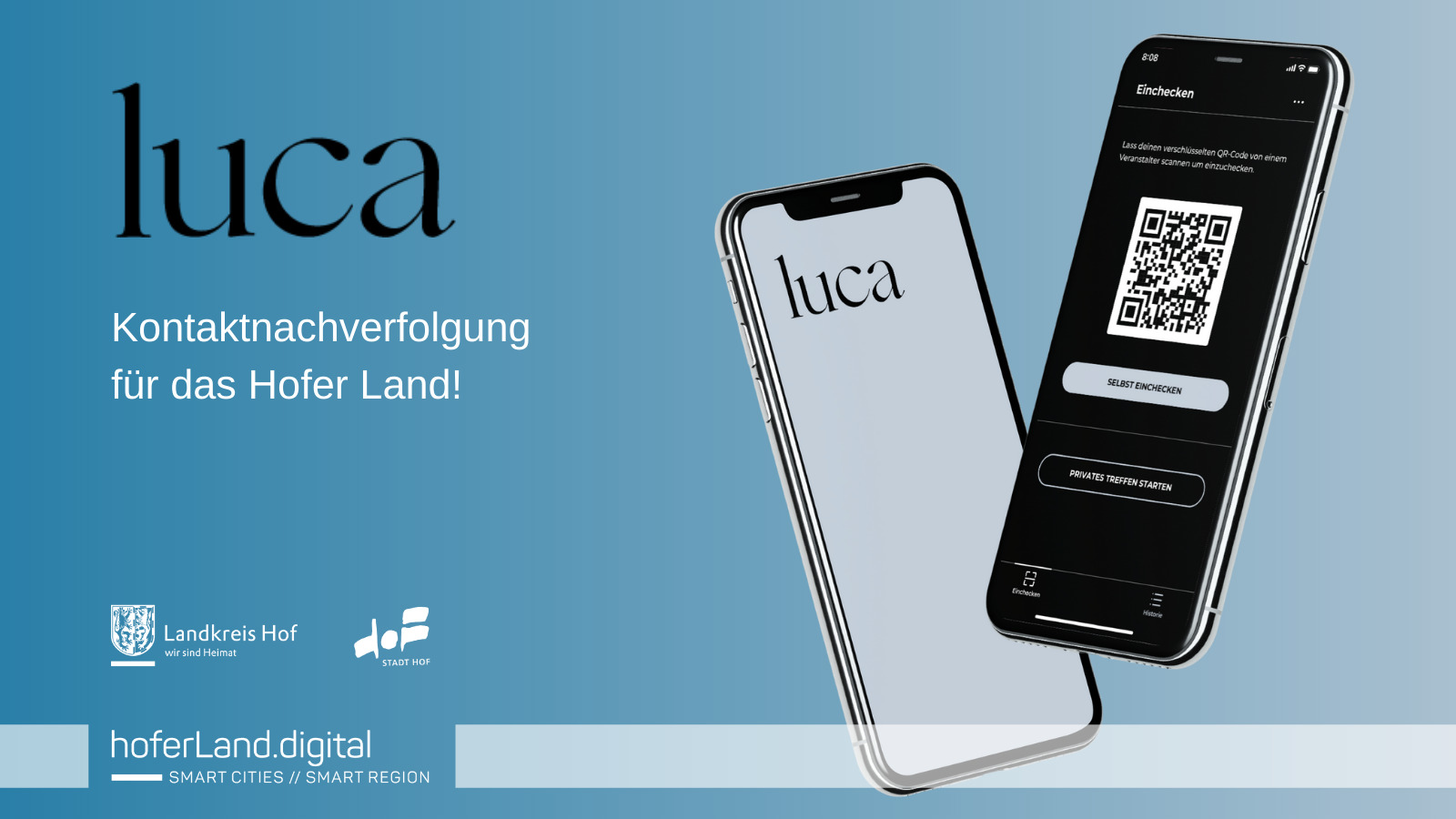 die luca app fur das hofer land hoferland digital